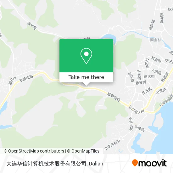 大连华信计算机技术股份有限公司 map