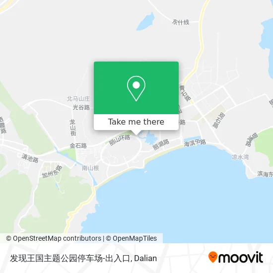 发现王国主题公园停车场-出入口 map
