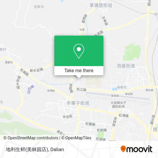 地利生鲜(美林园店) map