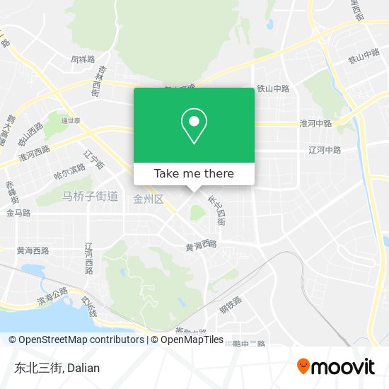 东北三街 map