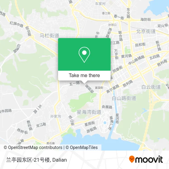 兰亭园东区-21号楼 map