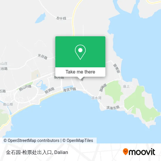 金石园-检票处出入口 map