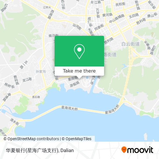 华夏银行(星海广场支行) map