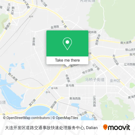 大连开发区道路交通事故快速处理服务中心 map