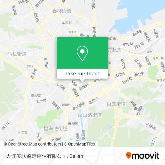 大连美联鉴定评估有限公司 map