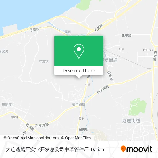 大连造船厂实业开发总公司中革管件厂 map