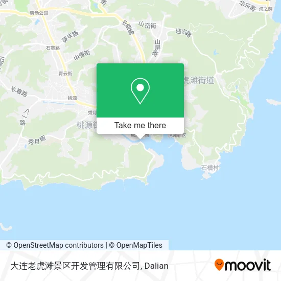大连老虎滩景区开发管理有限公司 map