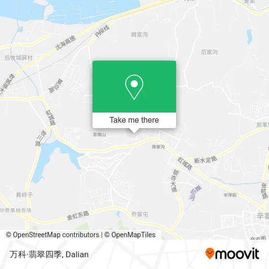 万科·翡翠四季 map