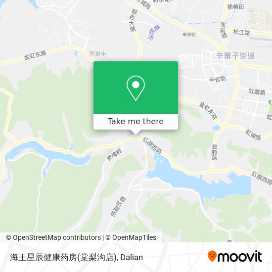 海王星辰健康药房(棠梨沟店) map
