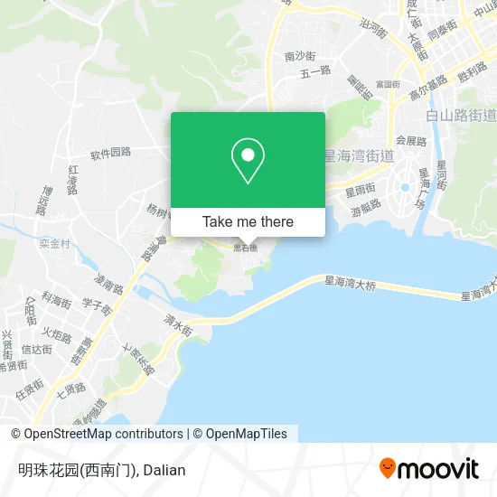 明珠花园(西南门) map