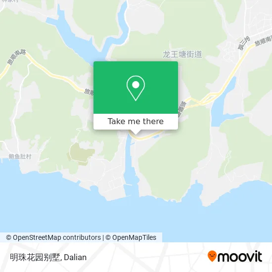 明珠花园别墅 map