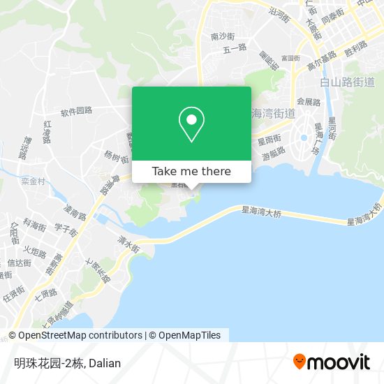 明珠花园-2栋 map