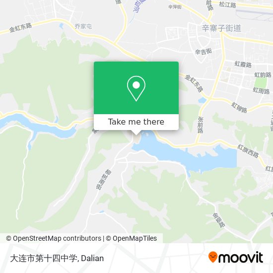 大连市第十四中学 map