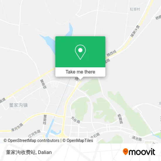 董家沟收费站 map