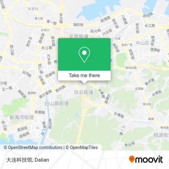 大连科技馆 map