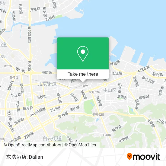 东浩酒店 map