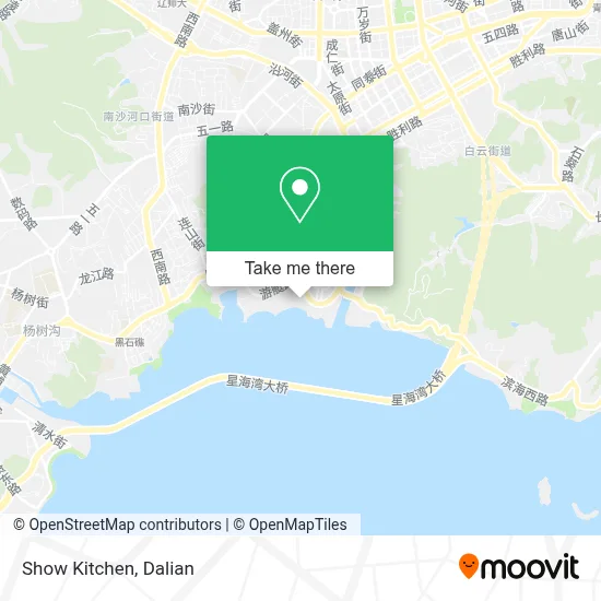 Show Kitchen map