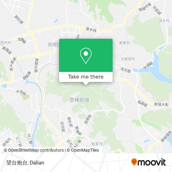 望台炮台 map