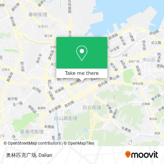 奥林匹克广场 map