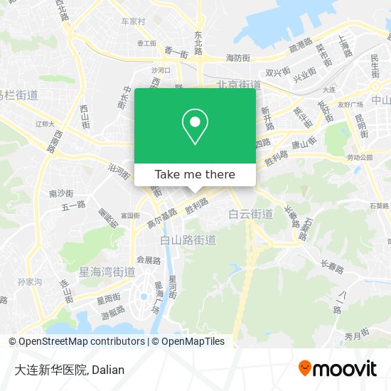 大连新华医院 map