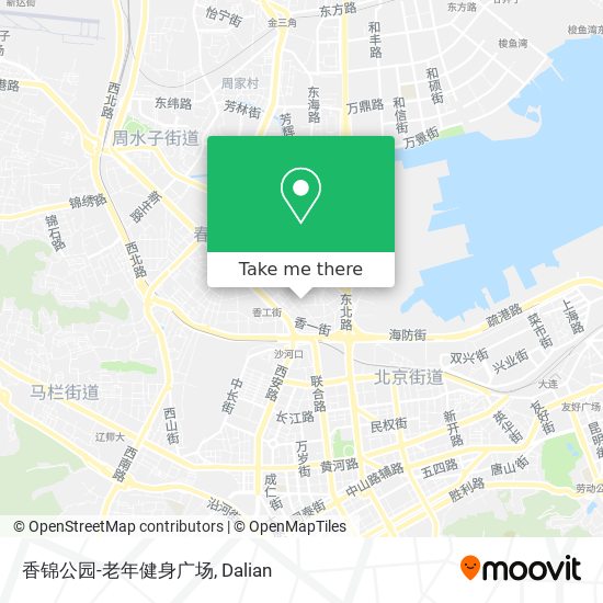 香锦公园-老年健身广场 map