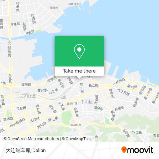 大连站车库 map