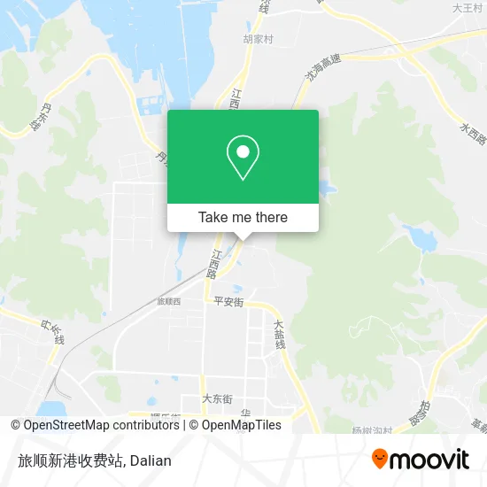 旅顺新港收费站 map