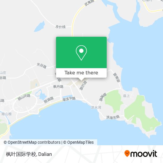 枫叶国际学校 map