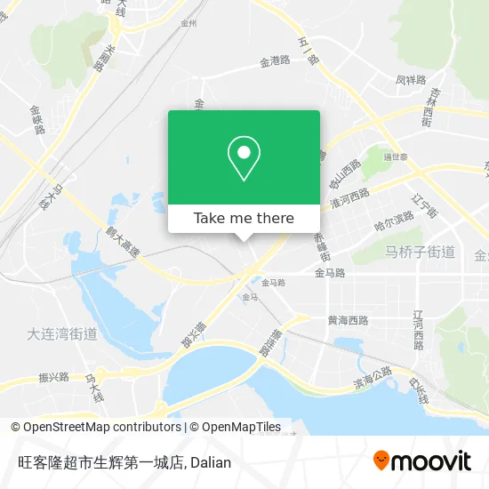 旺客隆超市生辉第一城店 map