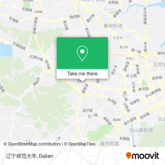辽宁师范大学 map