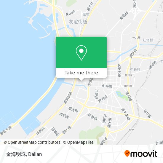 金海明珠 map