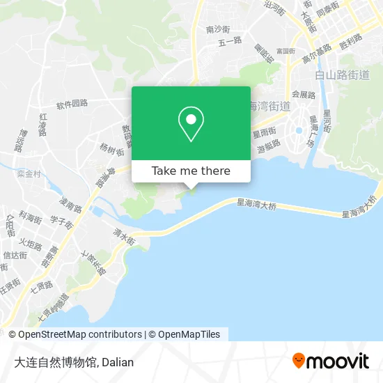 大连自然博物馆 map