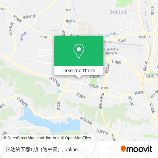 亿达第五郡1期（逸林园） map
