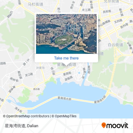 星海湾街道 map