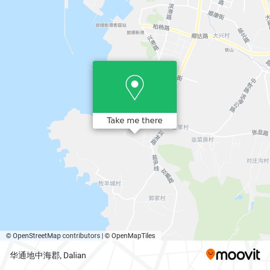 华通地中海郡 map