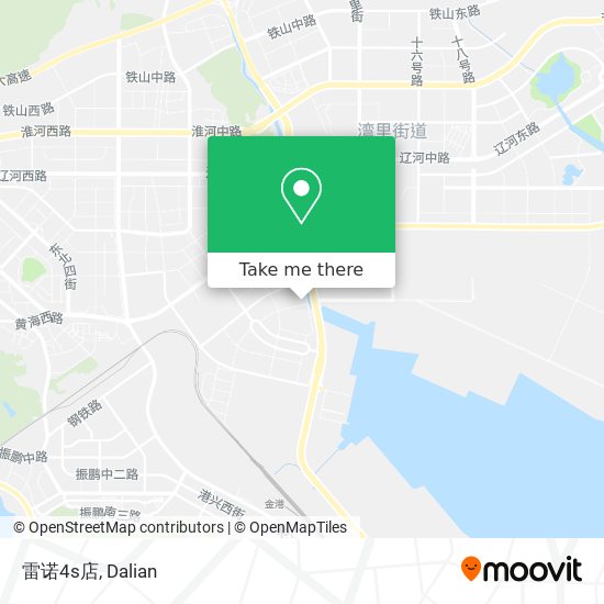 雷诺4s店 map