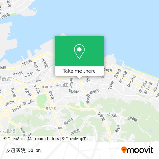 友谊医院 map