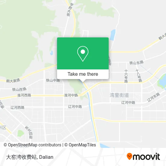 大窑湾收费站 map