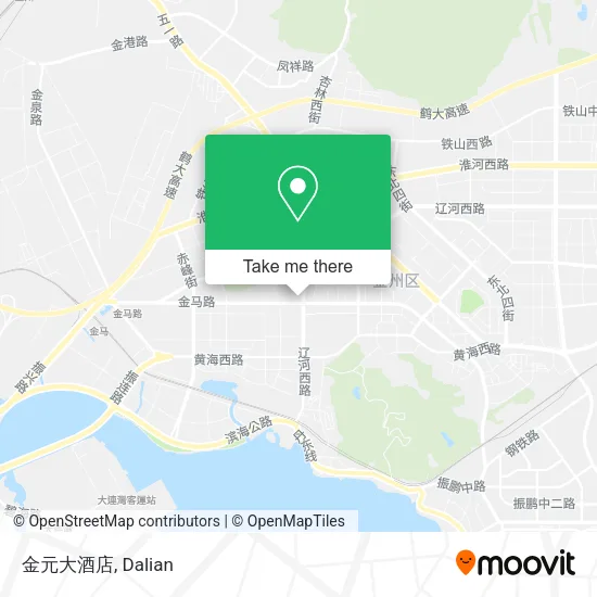 金元大酒店 map