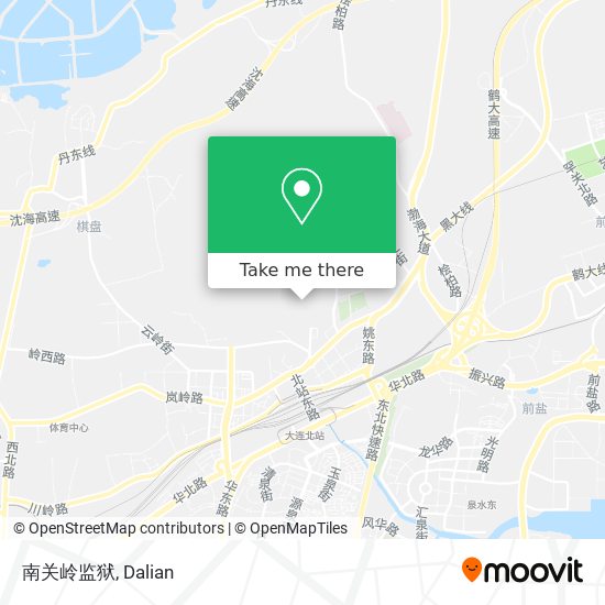 南关岭监狱 map