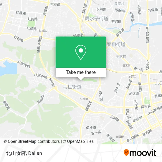 北山食府 map