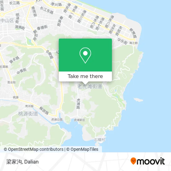 梁家沟 map