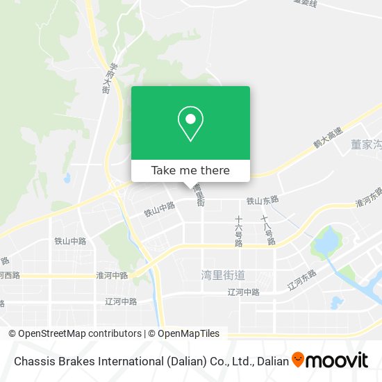 Chassis Brakes International (Dalian) Co., Ltd. map
