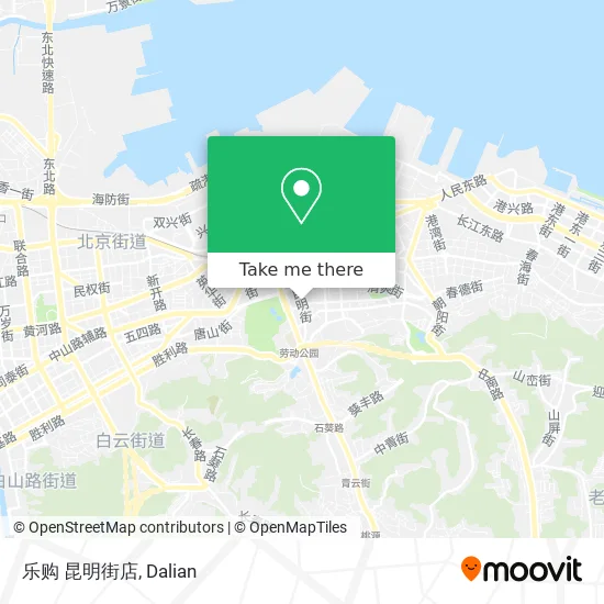乐购 昆明街店 map
