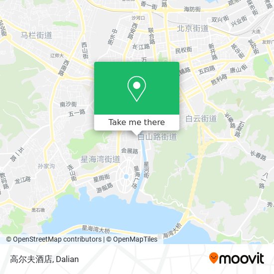 高尔夫酒店 map