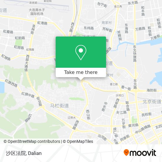 沙区法院 map