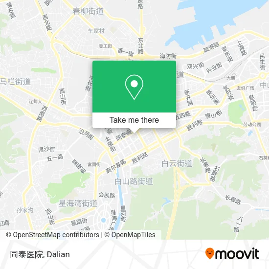 同泰医院 map