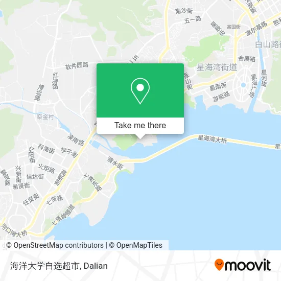 海洋大学自选超市 map