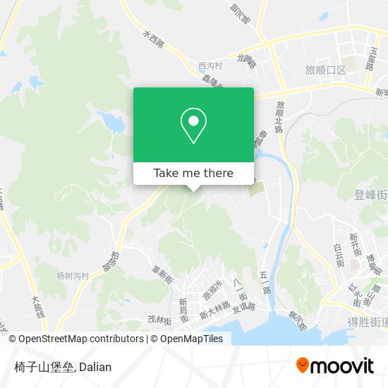 椅子山堡垒 map