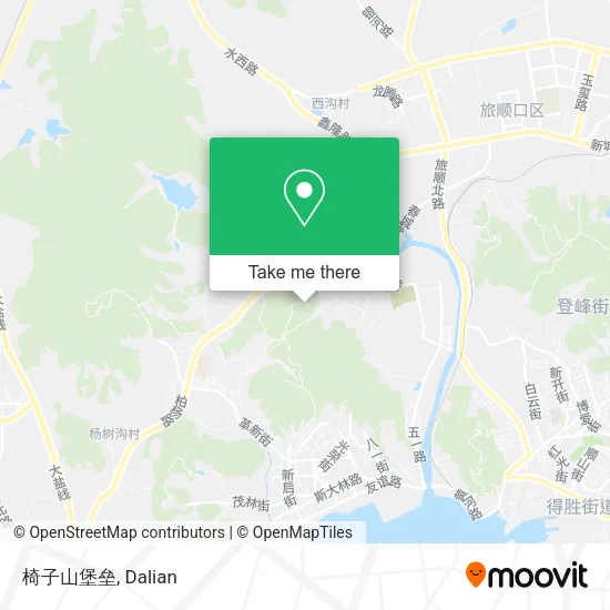 椅子山堡垒 map